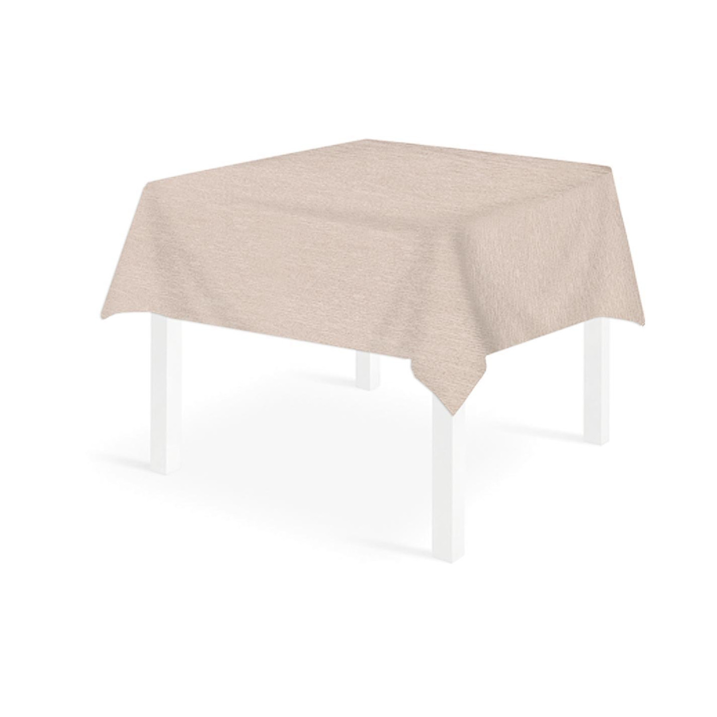 Tovaglie Antimacchia 154x154 Sabbia pz.12-ctatrade