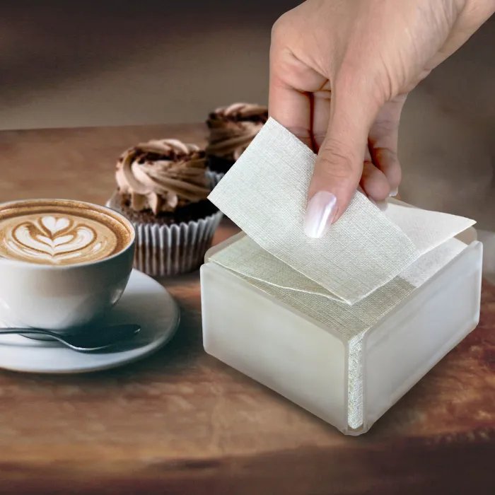 Dispenser tovaglioli 20X20 (24pz.)-ctatrade-Pack Service Italia