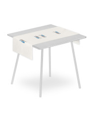 Runner airlaid 120x48 alici azzurro-ctatrade