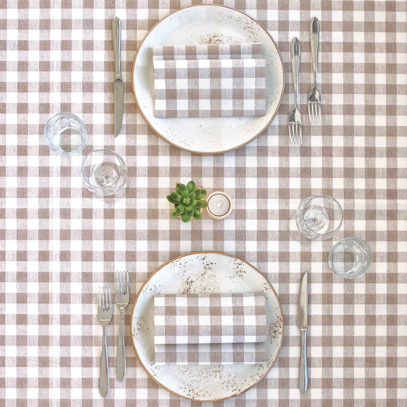 Oste Airlaid Nocciola tovagliato in Airlaid Natural Textile