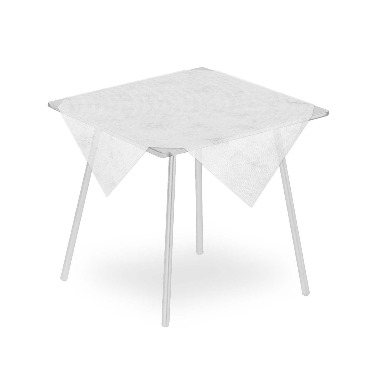 Tovaglie tnt 100x100 cm. Bianco-ctatrade