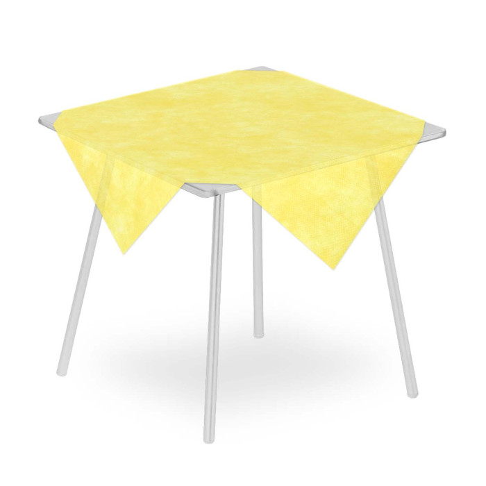 Tovaglie tnt 100x100 cm. Giallo-ctatrade