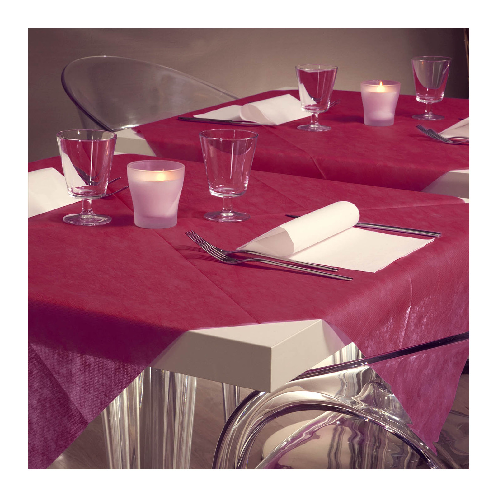 Tovaglie tnt 100x100 cm. Bordeaux-ctatrade