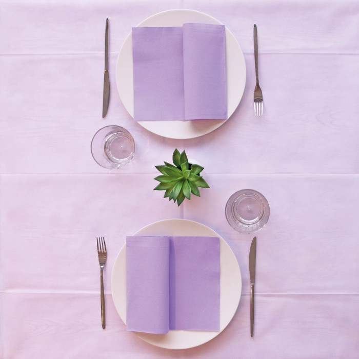 Tovaglie tnt 100x100 cm. Lilla-ctatrade