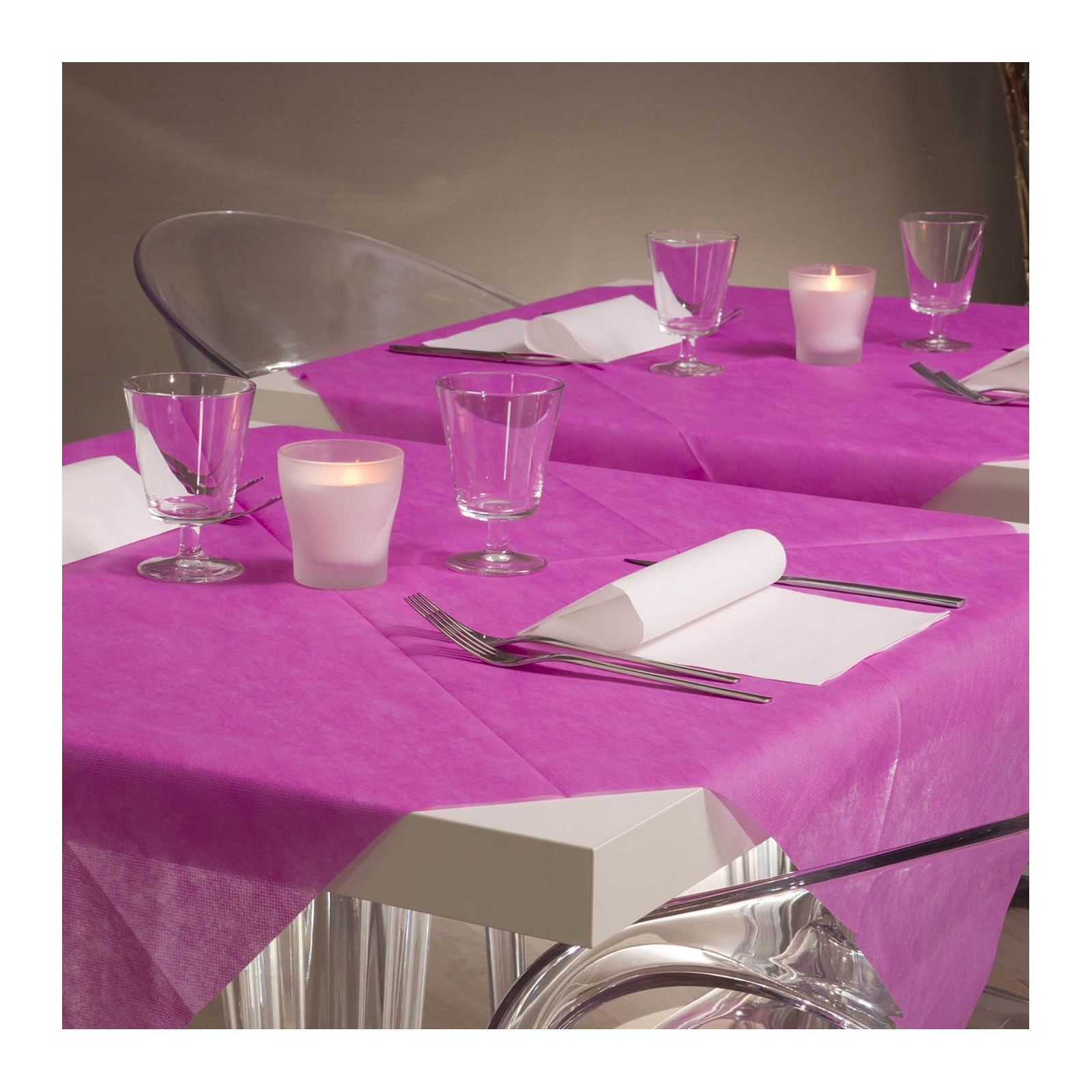 Tovaglie tnt 100x100 cm. Fuxia-ctatrade