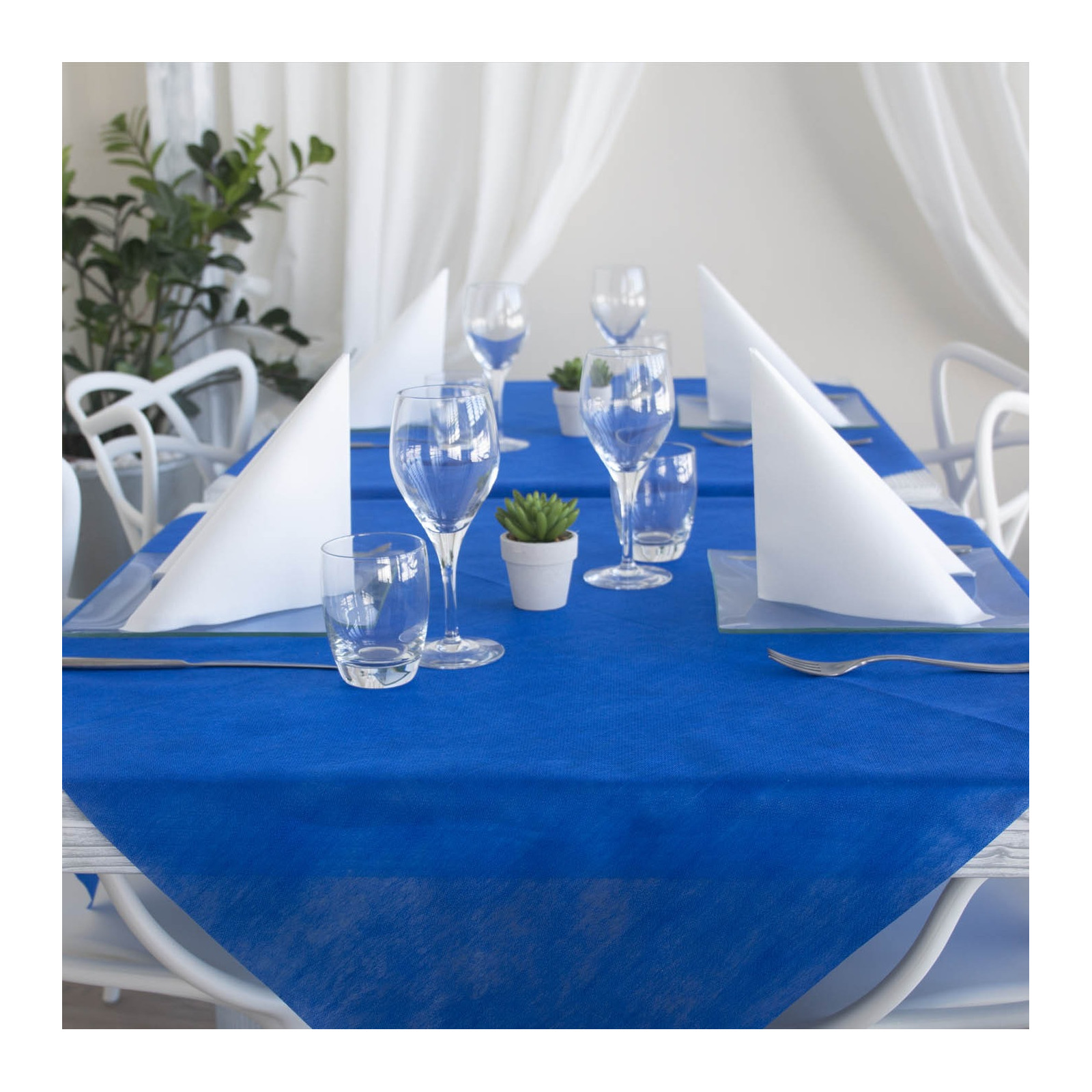 Tovaglie tnt 100x100 cm. Oltremare-ctatrade