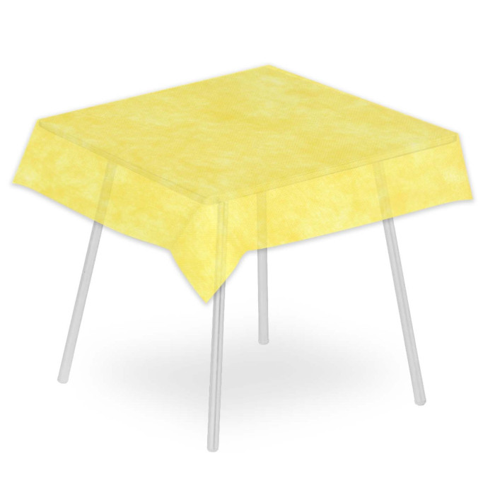 Tovaglie tnt 140x140 cm. Giallo-ctatrade