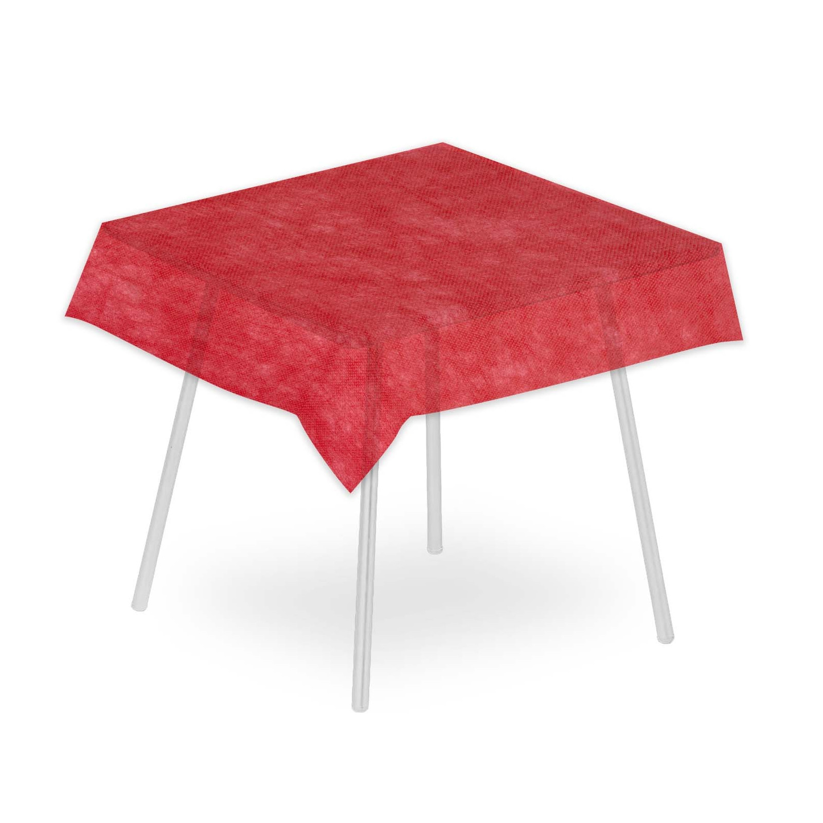 Tovaglie tnt 140x140 cm. Rosso-ctatrade