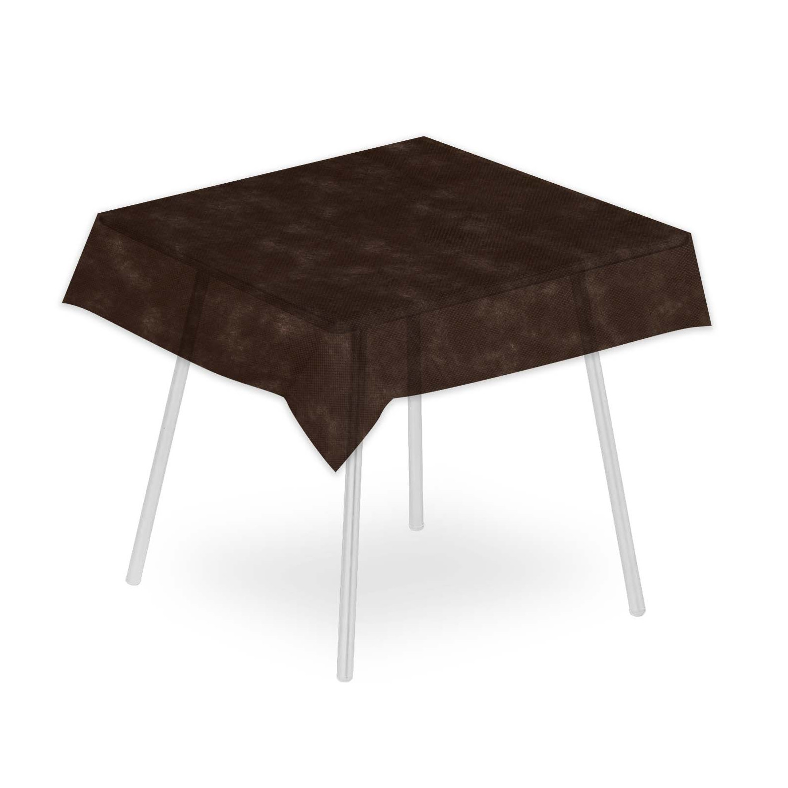 Tovaglie tnt 140x140 cm. Marrone-ctatrade