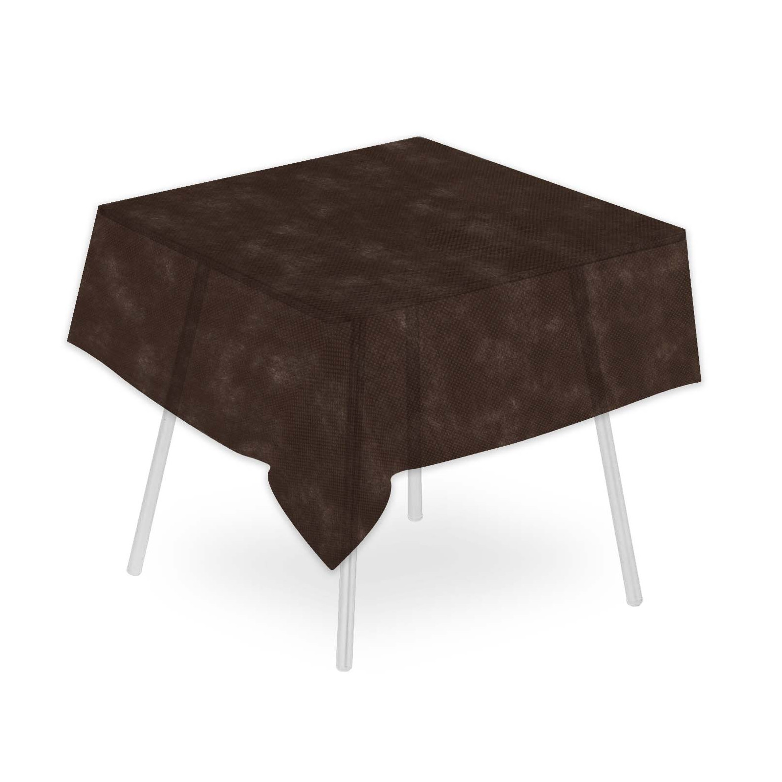 Tovaglie tnt 160x160 cm. Marrone-ctatrade