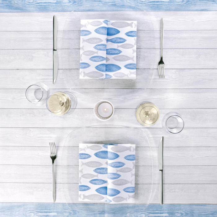 Mediterraneo Azzurro In Airlaid-ctatrade