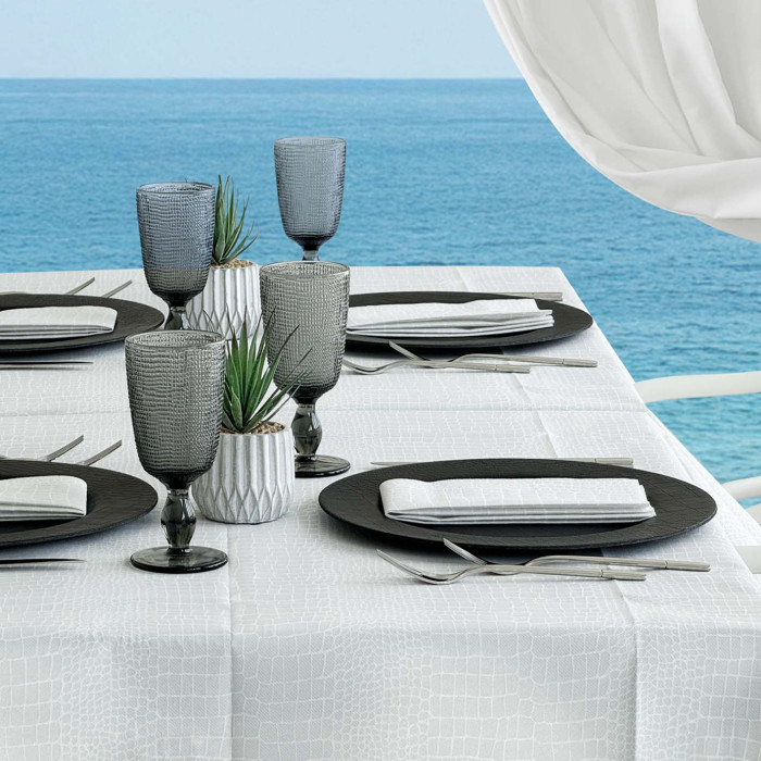 Croko bianco in airlaid-ctatrade-Pack Service Italia