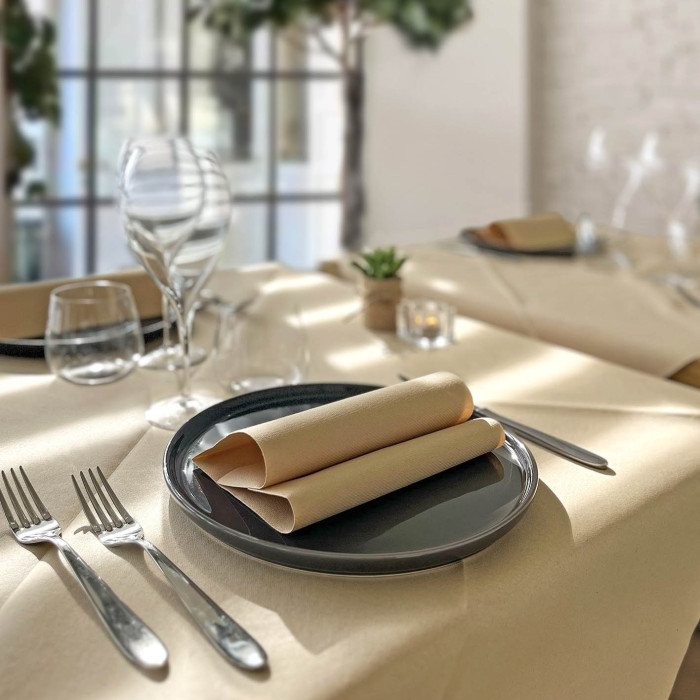 Tovaglia Plus 120x120 Color Natural-ctatrade