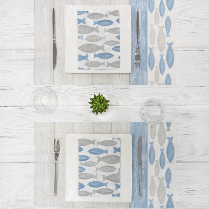 Tovagliette 30x48 Mediterraneo Azzurro-ctatrade