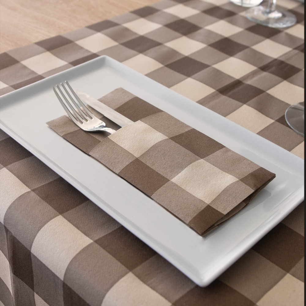 Tovaglioli 40x40 Tasca Rifugio Natural-ctatrade