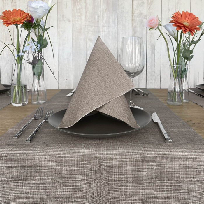 Runner 120x48 Flem Moka-ctatrade