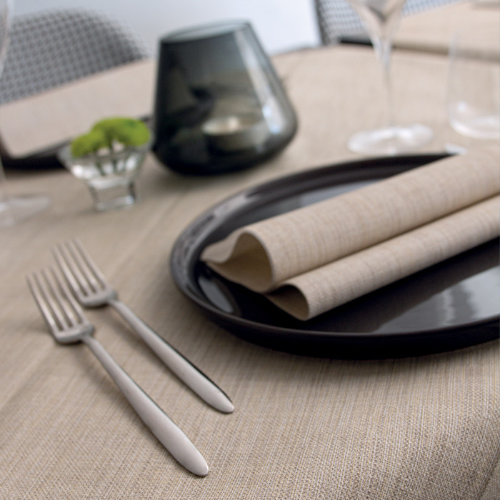 Table Set Flem Sabbia Tovaglia e Tovaglioli-ctatrade