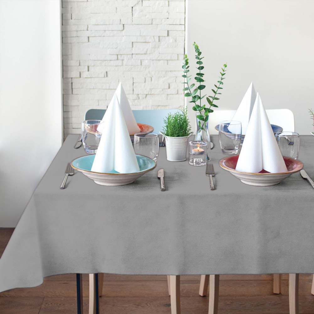 Tovaglie Party tnt 140×240 Grigio-ctatrade