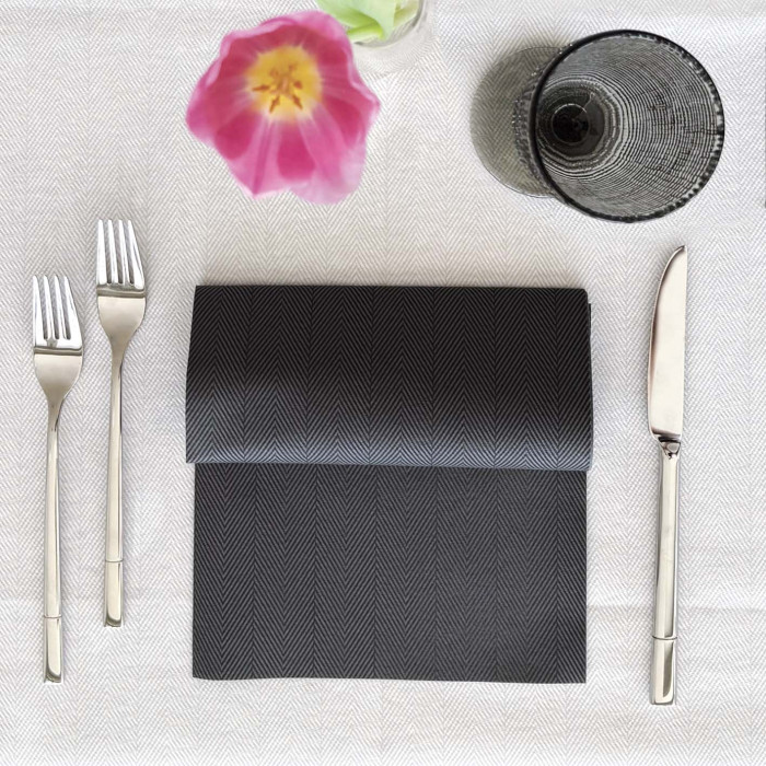 Tovaglioli 40x40 Herry Ardesia-ctatrade