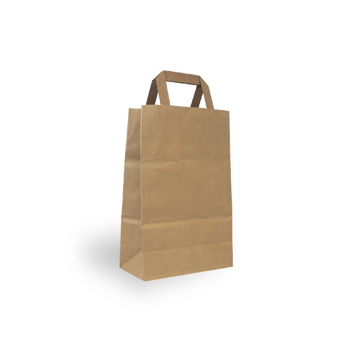 Shopper carta avana m. piatto 18x10x29-ctatrade-Pack Service Italia