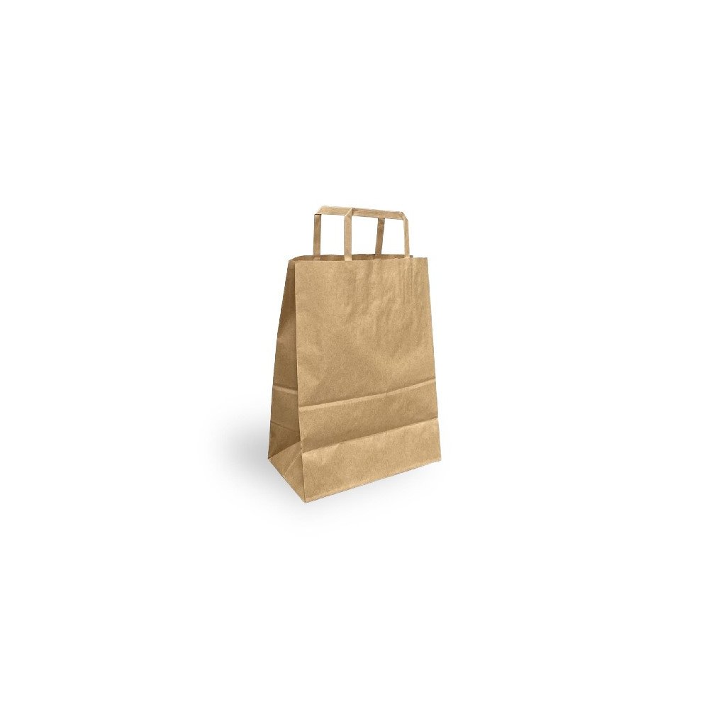 Shopper carta avana m. piatto 22x12x29-ctatrade-Pack Service Italia
