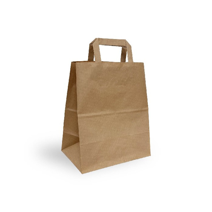 Shopper carta avana m. piatto 26x16x31-ctatrade-Pack Service Italia