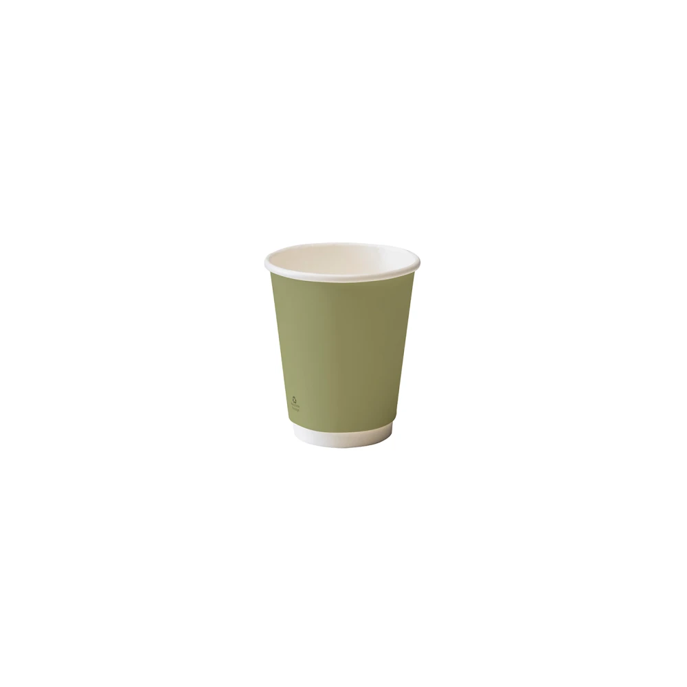 Bicchiere carta 8 oz / 240 ml verde-ctatrade-Dampe srl