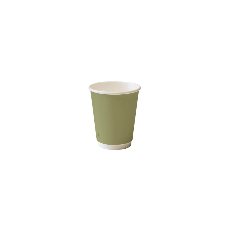 Bicchiere carta 8 oz / 240 ml verde-ctatrade-Dampe srl