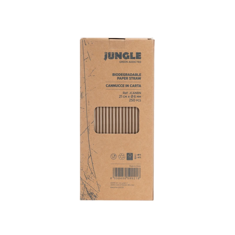 Cannucce in carta - spirale bianco e nero-ctatrade-Dampe srl