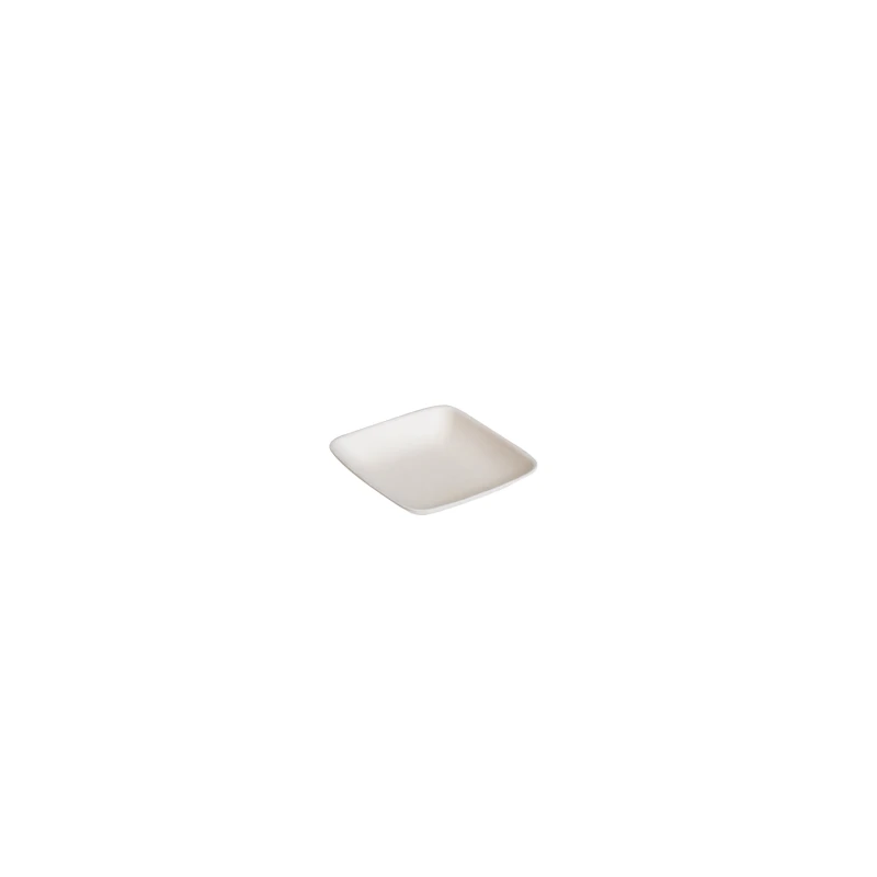 Mini piattino quadrato in polpa-ctatrade-Dampe srl
