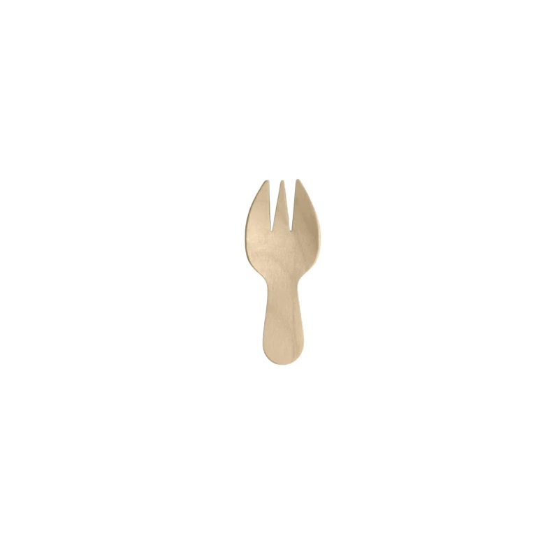 Spork in legno cerato 8 cm-ctatrade-Dampe srl