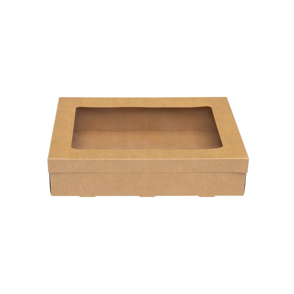 Menu box componibile in carta kraft JTAK005-ctatrade-Dampe srl