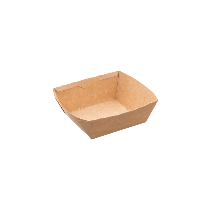Vaschetta quadrata in carta laminata PE D72101-ctatrade-Dampe srl