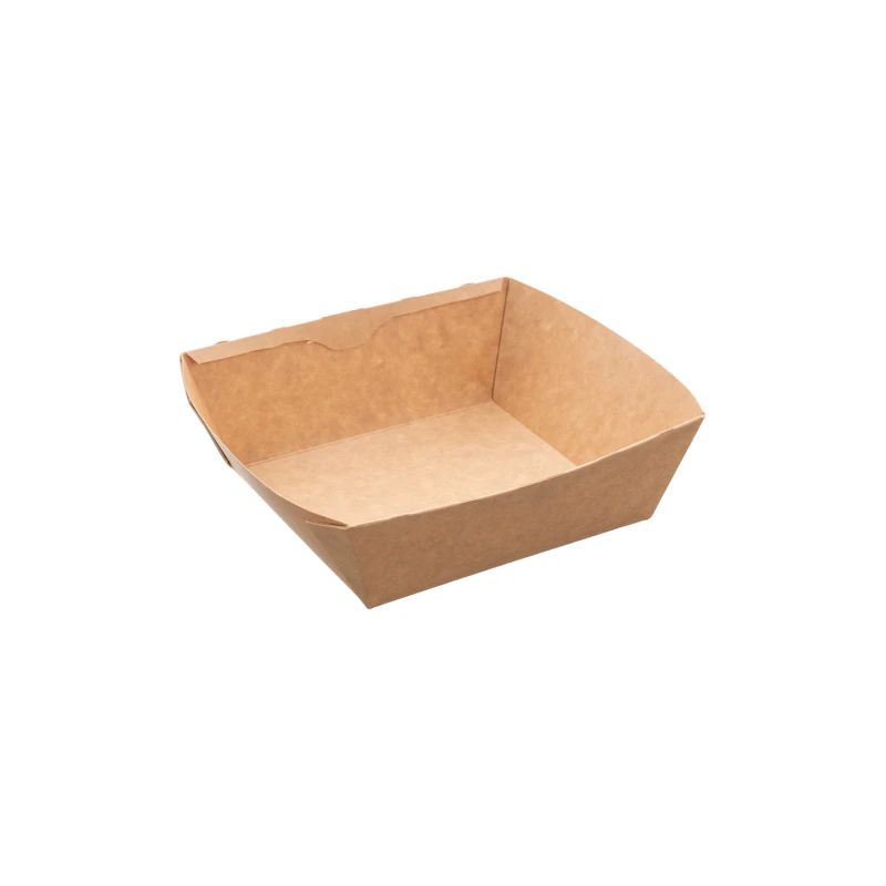 Vaschetta quadrata in carta laminata PE D72401-ctatrade-Dampe srl