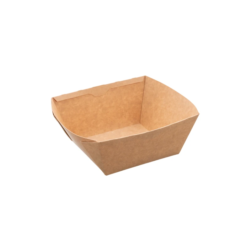 Vaschetta quadrata in carta laminata PE D72501-ctatrade-Dampe srl