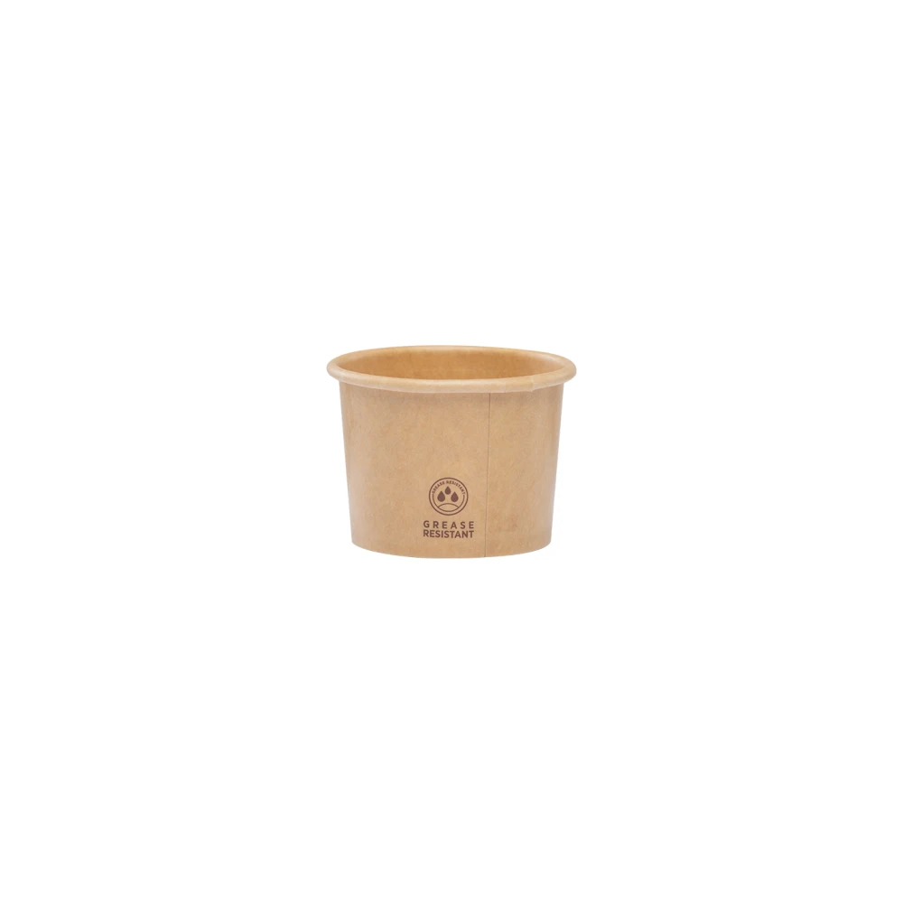 Porta salse in carta kraft PE coating dentro e fuori-ctatrade-Dampe srl