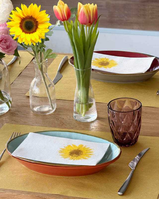 ctatrade tovagliato tema floreale